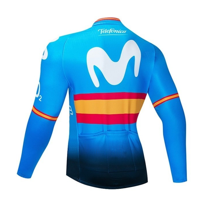 Maillot térmico Movistar: comodidad y estilo para tus rutas en bici