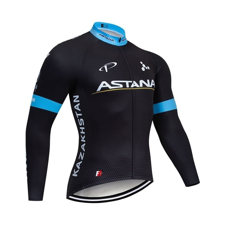 Maillot ciclismo térmico Astana: comodidad y estilo para tus paseos en bici