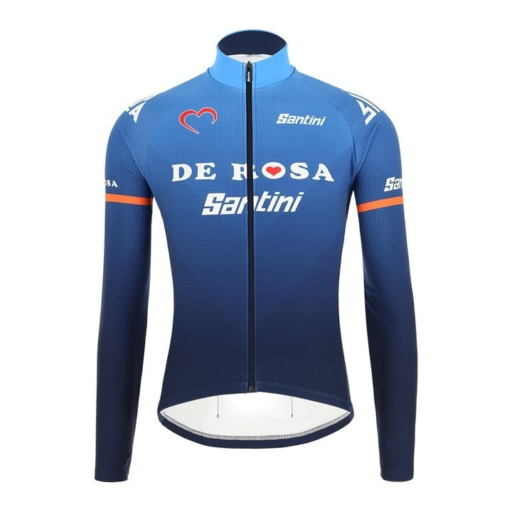 Maillot térmico de ciclismo rosa para estar cómodo en cualquier clima