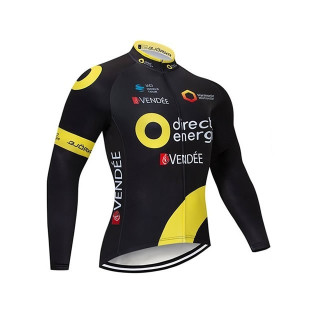 Maillot térmico Direct Energie: comodidad y estilo para tus rutas en bici