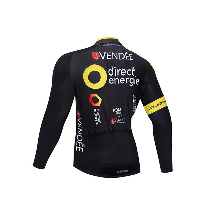 Maillot térmico Direct Energie: comodidad y estilo para tus rutas en bici