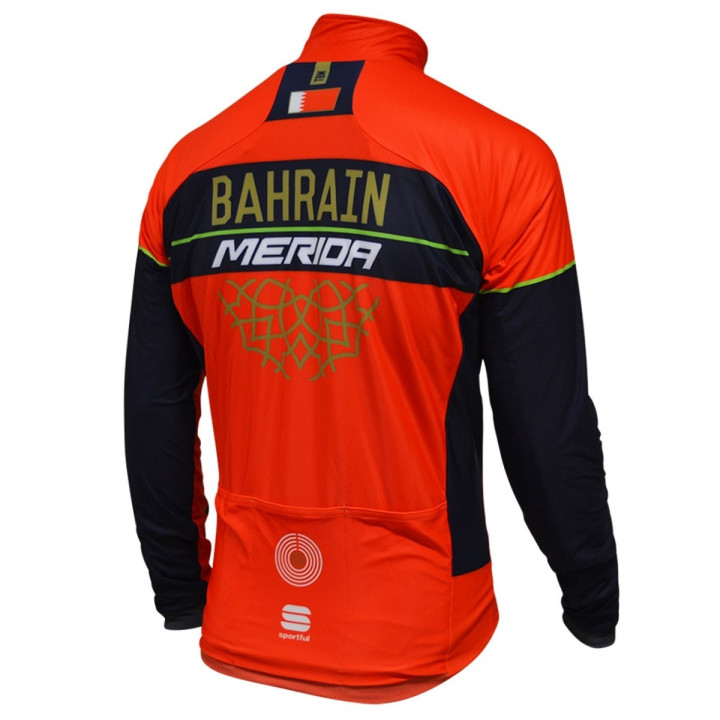 Maillot de ciclismo térmico Bahrain Merida: comodidad y tecnología para tus rutas