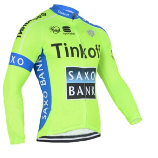 Maillot Tinkoff térmico para ciclistas: comodidad y estilo en cada ruta