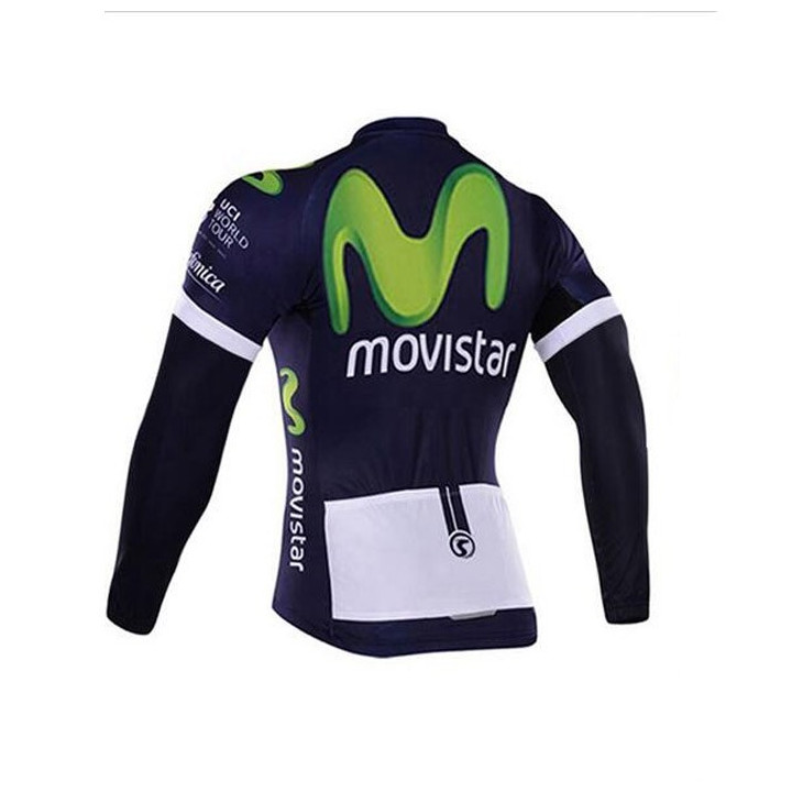 Maillot Térmico Movistar: comodidad y frescura para tus rutas en bicicleta