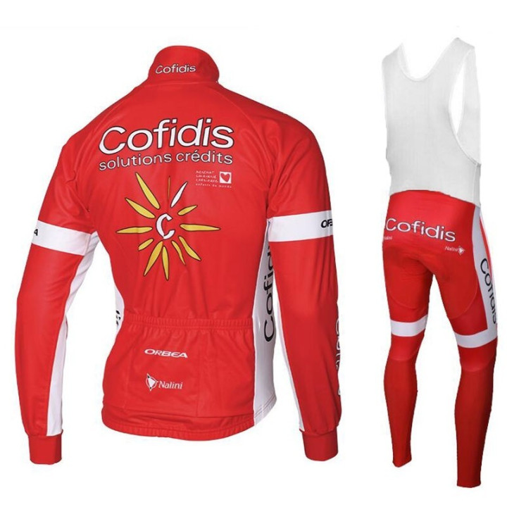 Equipación de ciclismo larga Cofidis: comodidad y calidad en cada pedaleada