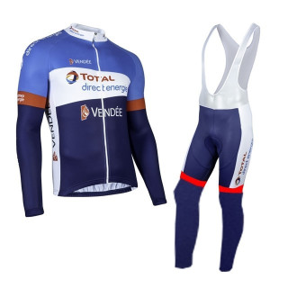 Equipación de ciclismo larga Direct Energie para estar cómodo en tus rutas