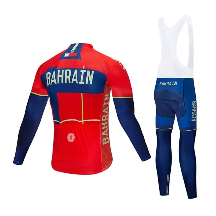 Equipación de ciclismo larga Bahrain Merida: comodidad y calidad para tus rutas