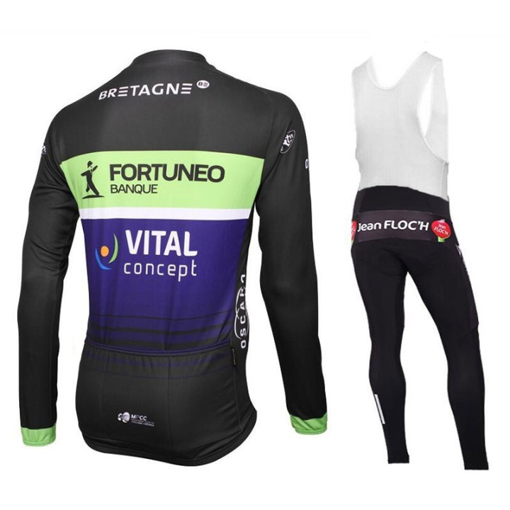 Conjunto de ciclismo largo Fortuneo: comodidad y estilo para tus rutas