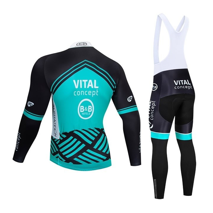 Equipación de ciclismo larga Vital Concept: comodidad y estilo para tus rutas