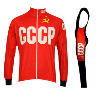 Equipación de ciclismo larga CCCP: comodidad y estilo para tus rutas en bici