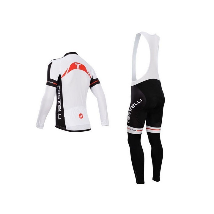Equipación de ciclismo larga Castelli: comodidad y estilo para tus rutas