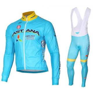 Equipación de ciclismo larga Astana: comodidad y estilo para tus rutas