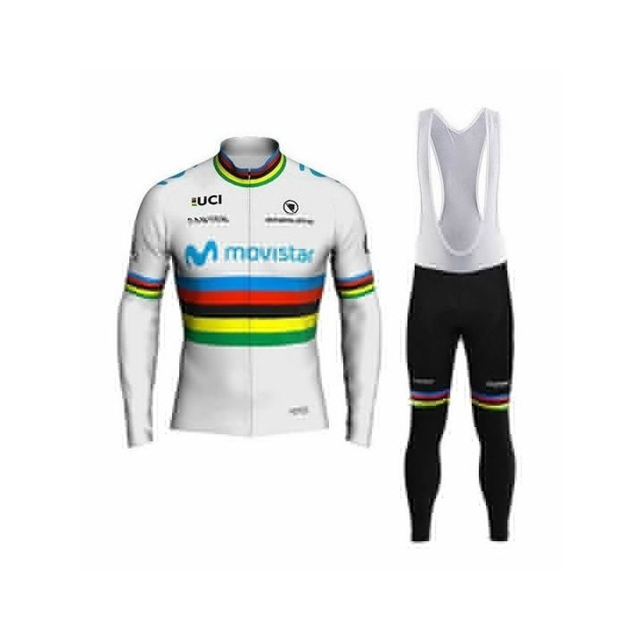 Equipación de ciclismo Movistar para entrenamientos cómodos y duraderos