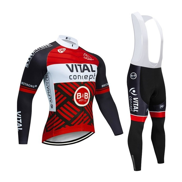 Conjunto de ciclismo largo Vital Concept: comodidad y frescura para tus rutas