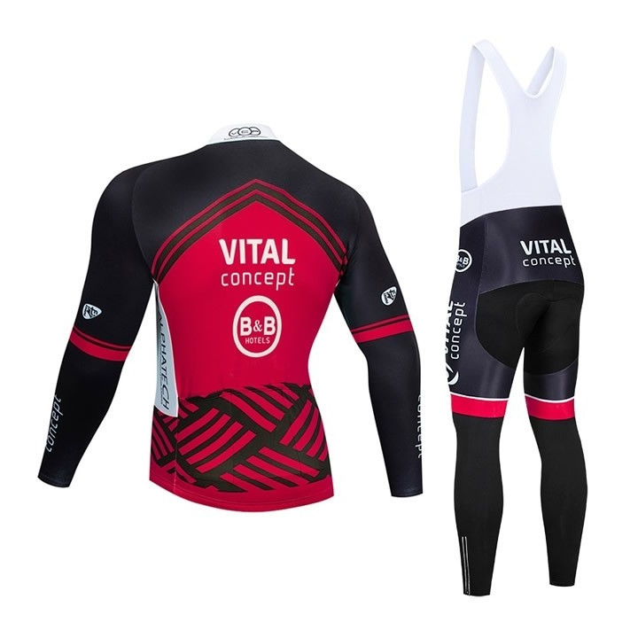 Conjunto de ciclismo largo Vital Concept: comodidad y frescura para tus rutas