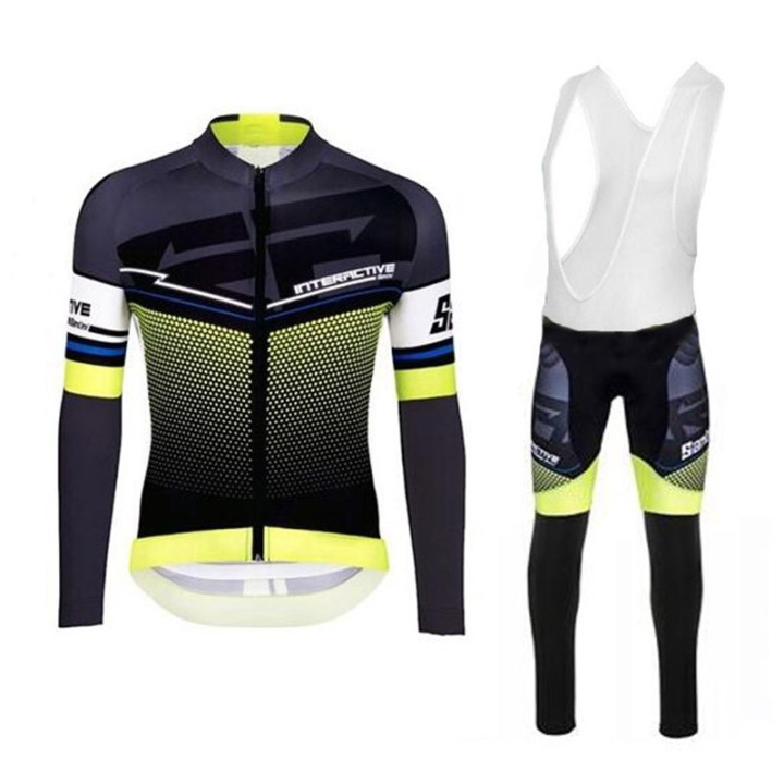 Equipación de ciclismo larga Santini: comodidad y calidad para tus entrenamientos