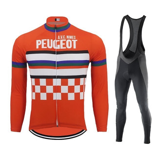 Equipación de ciclismo larga Peugeot: comodidad y estilo para tus rutas