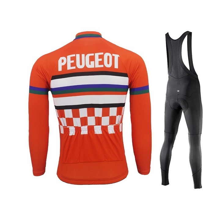 Equipación de ciclismo larga Peugeot: comodidad y estilo para tus rutas