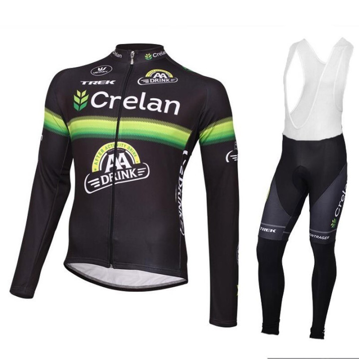 Equipación de ciclismo larga Crelan: comodidad y estilo para tus rutas