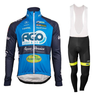 Equipación de ciclismo larga Ago Aqua Service para entrenar cómodo y fresco