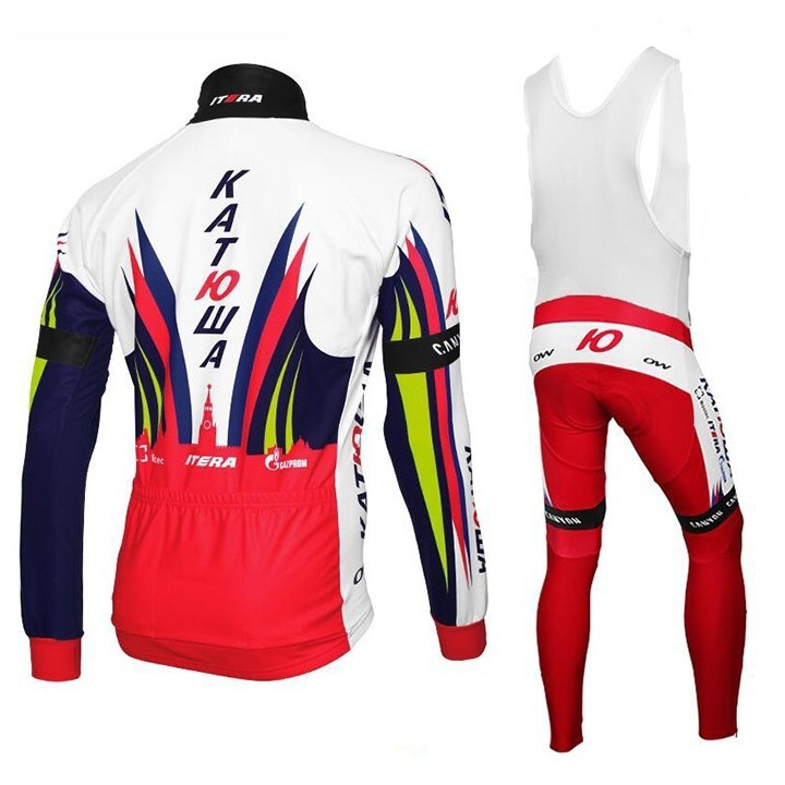 Equipación de ciclismo larga Katusha: comodidad y calidad para tus rutas