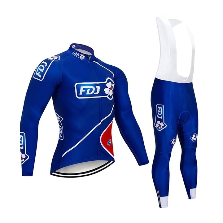 Conjunto de ciclismo largo Groupama FDJ: comodidad y calidad para tus rutas