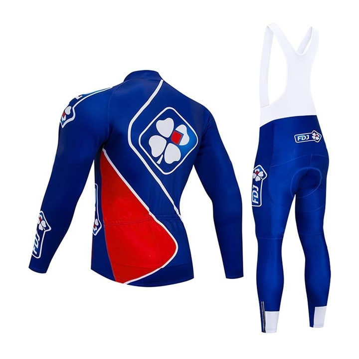 Conjunto de ciclismo largo Groupama FDJ: comodidad y calidad para tus rutas