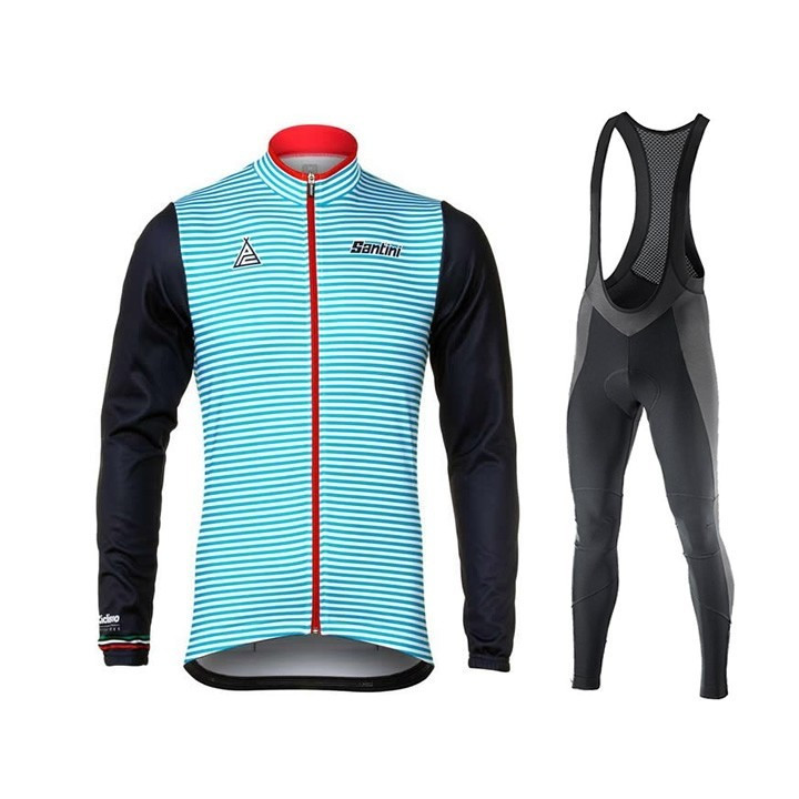 Equipación de ciclismo larga Santini: comodidad y estilo para tus rutas en bici
