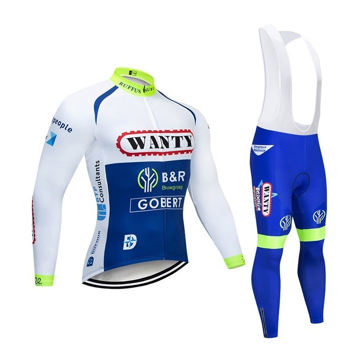 Conjunto de ciclismo largo Wanty: comodidad y calidad para tus rutas