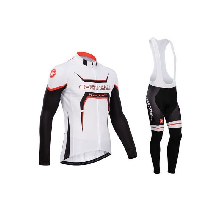 Equipación de ciclismo larga Castelli: comodidad y estilo para tus rutas