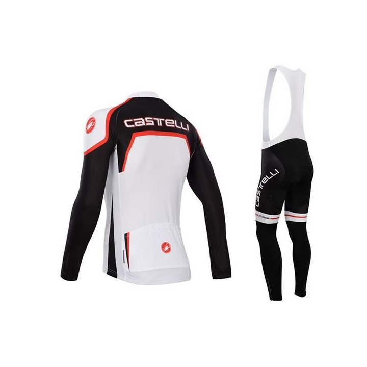 Equipación de ciclismo larga Castelli: comodidad y estilo para tus rutas
