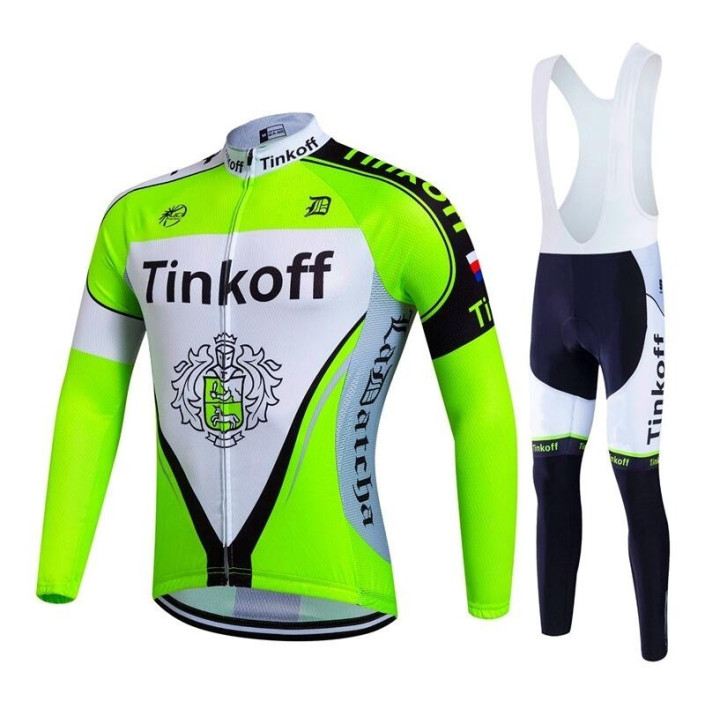 Equipación de ciclismo larga Tinkoff: comodidad y calidad para tus rutas