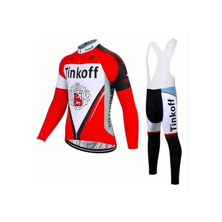 Equipación de ciclismo larga Tinkoff: comodidad y calidad para tus rutas en bici