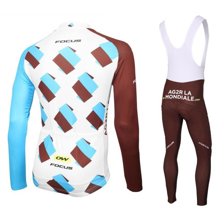 Equipación de ciclismo larga Ag2r: comodidad y estilo para tus rutas en bici