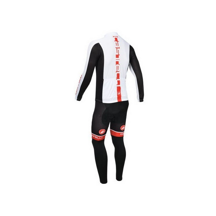 Equipación de ciclismo larga Castelli: comodidad y estilo para tus rutas