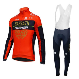 Equipación de ciclismo larga Bahrain Merida: comodidad y calidad para tus rutas
