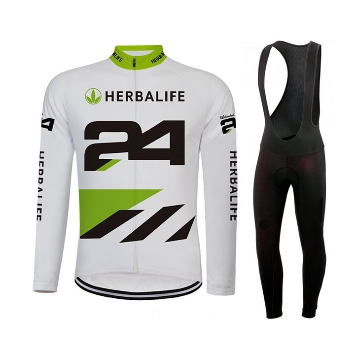 Equipación de ciclismo larga Herbalife para estar cómodo y fresco en tus rutas