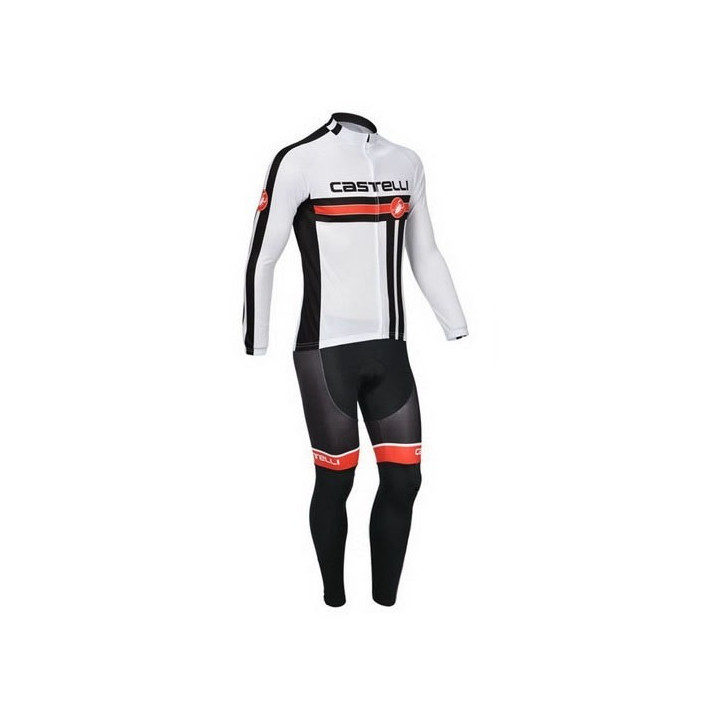 Equipación de ciclismo larga Castelli: comodidad y estilo para tus rutas