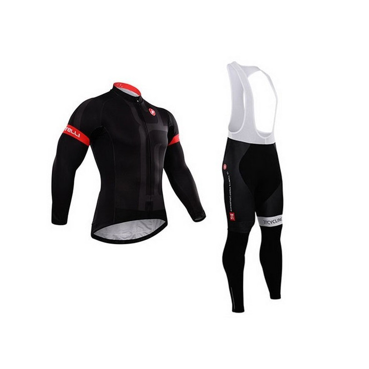 Equipación de ciclismo larga Castelli para entrenar cómodo y fresco