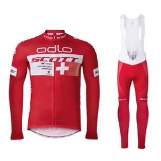 Equipación de ciclismo larga Scott para tus entrenamientos cómodos y frescos