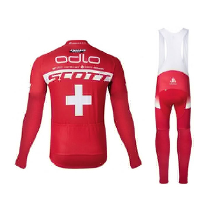 Equipación de ciclismo larga Scott para tus entrenamientos cómodos y frescos