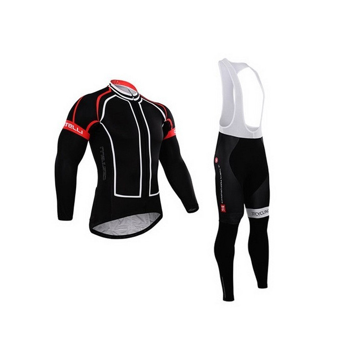 Equipación de ciclismo larga Castelli: comodidad y calidad para tus rutas