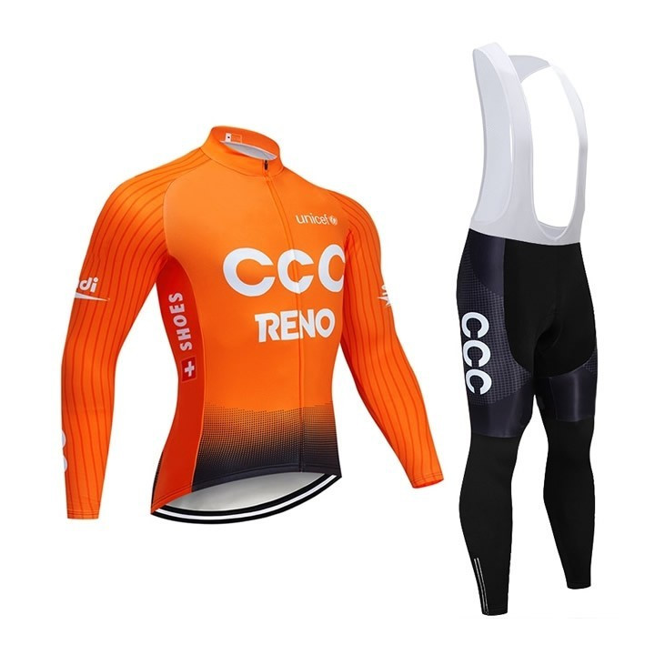 Equipación de ciclismo larga CCC: comodidad y calidad para tus rutas