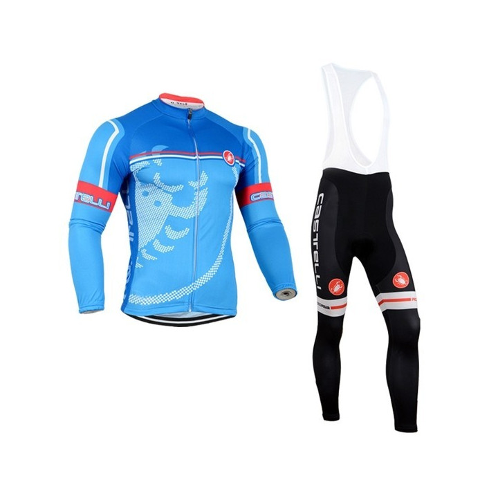 Equipación de ciclismo larga Castelli: comodidad y estilo en tus rutas