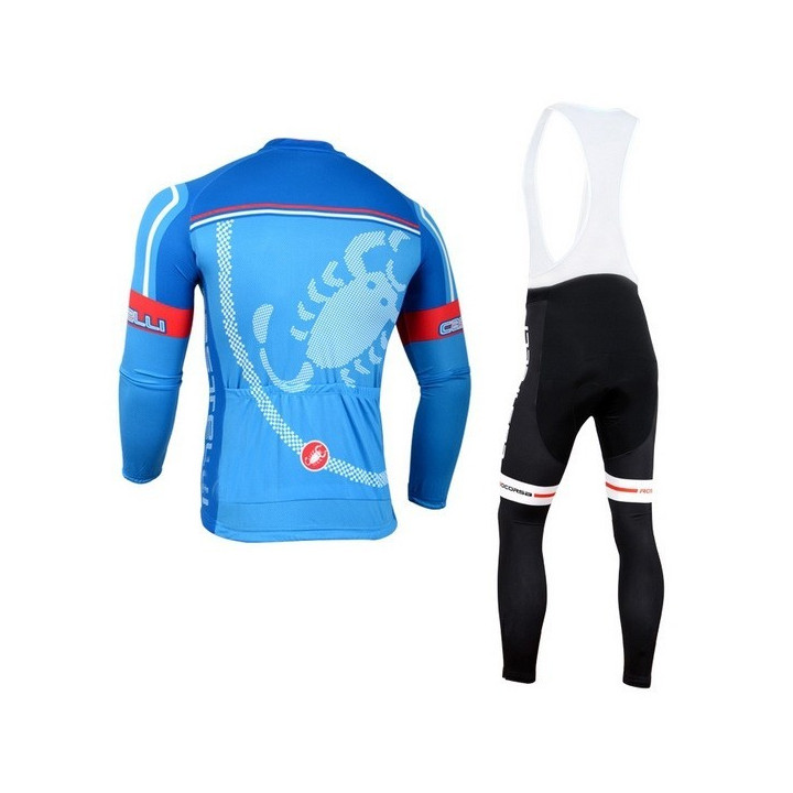 Equipación de ciclismo larga Castelli: comodidad y estilo en tus rutas