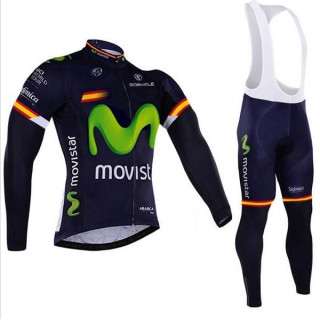 Equipación térmica de ciclismo Movistar para mantenerte cómodo y seco