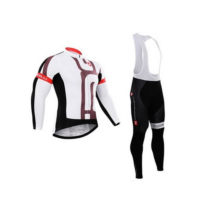 Equipación térmica Castelli para ciclistas que buscan comodidad y estilo