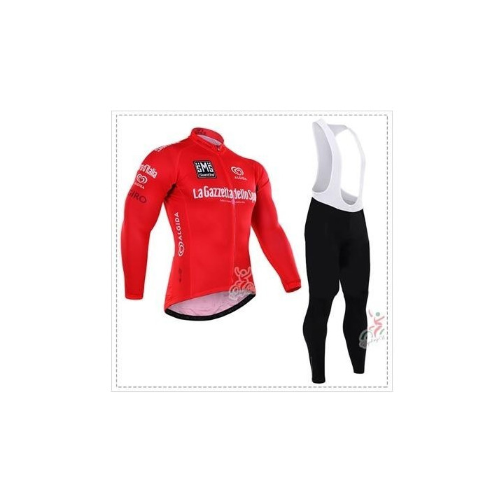 Equipación térmica de ciclismo Giro de Italia para entrenar cómodo y fresco