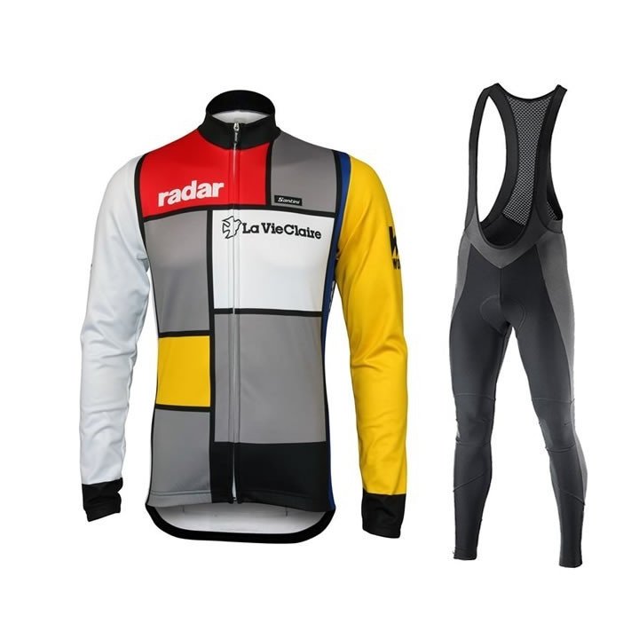 Equipación térmica de ciclismo Santini para estar cómodo en cualquier clima