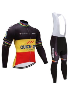 Equipación térmica de ciclismo Quick Step para estar cómodo y fresco